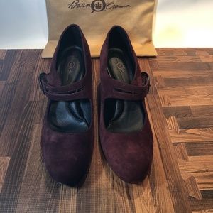 Born: Nadine - Crown Collection Burgundy Suede 10